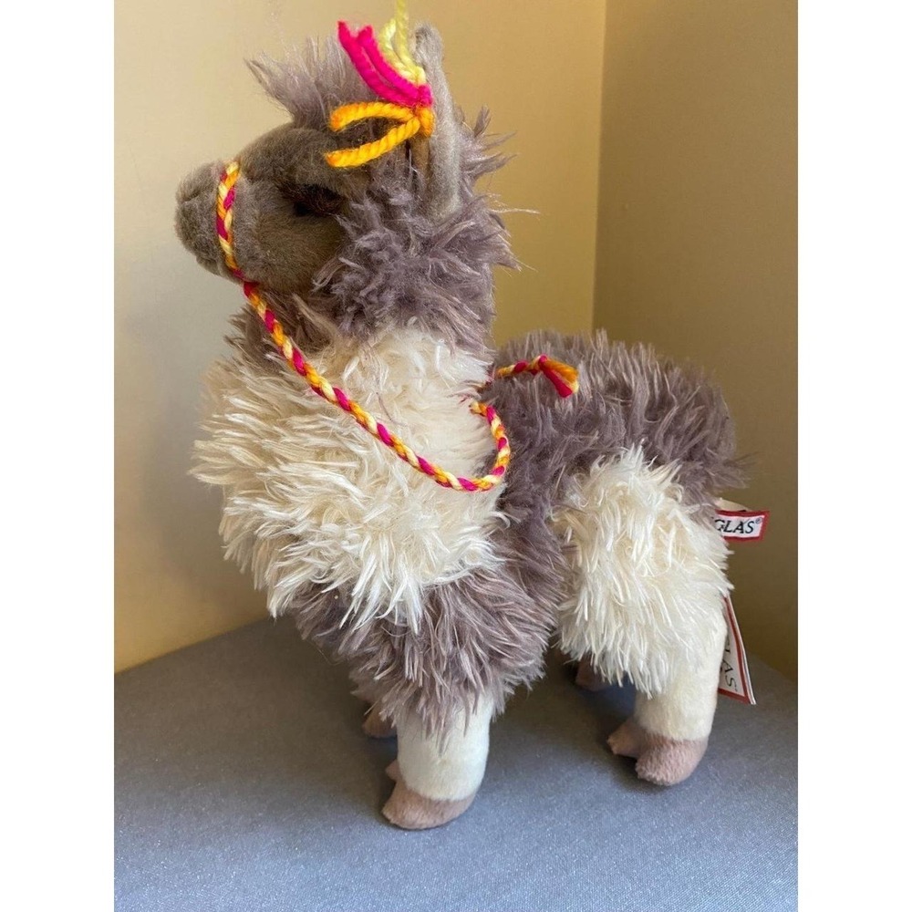 Douglas Zephyr Llama Plush Stuffed Animal Toy Hang & Tush Tag 11" SKU27